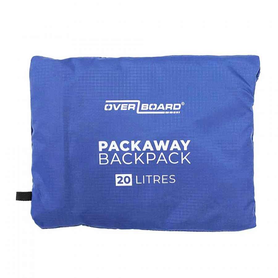 Backpacks Overboard | Overboard Waterproof Packaway Backpack 20 L Blue