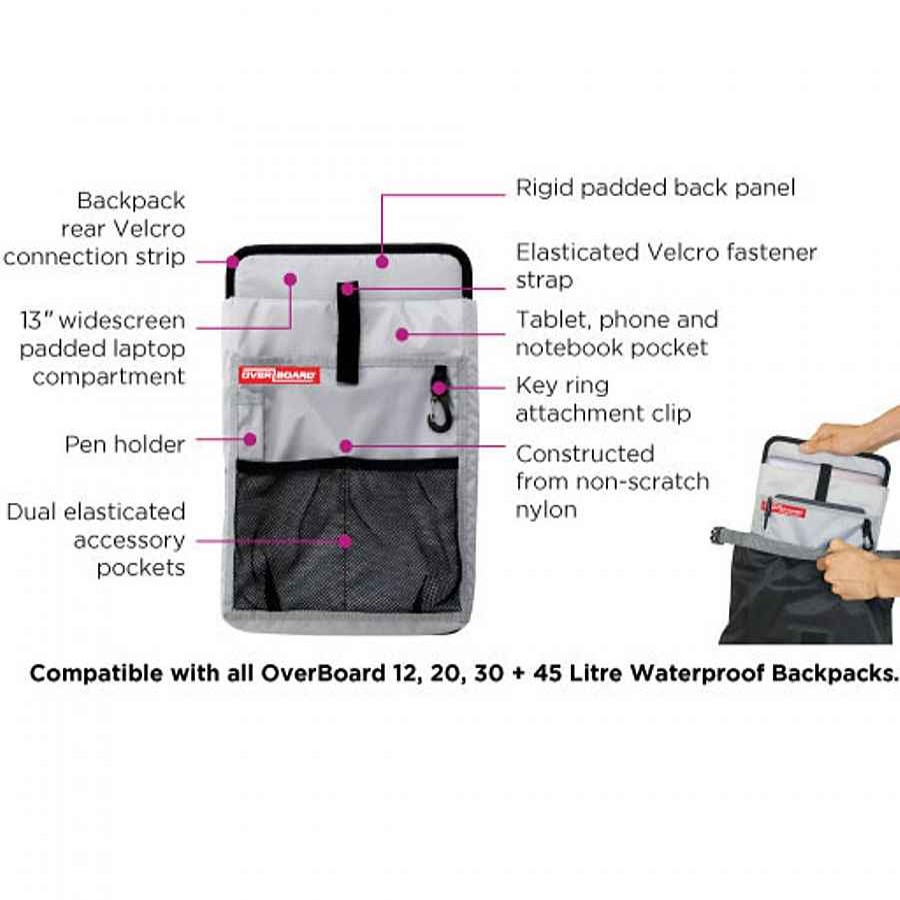 Electronic Cases Overboard | Overboard Laptop Tablet Organizer M For Backpacks