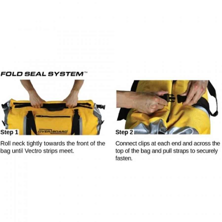 Duffel Bags Overboard | Overboard Waterproof Duffel Bag 60 Liters Yellow