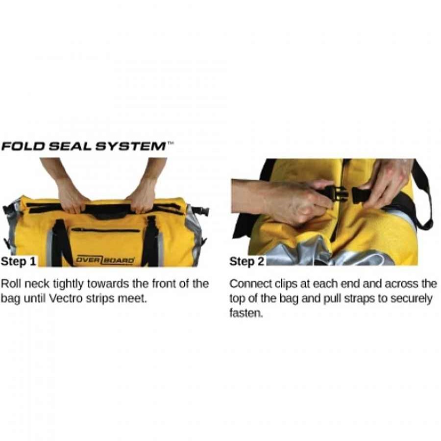 Duffel Bags Overboard | Overboard Waterproof Duffel Bag 40 Liters Yellow