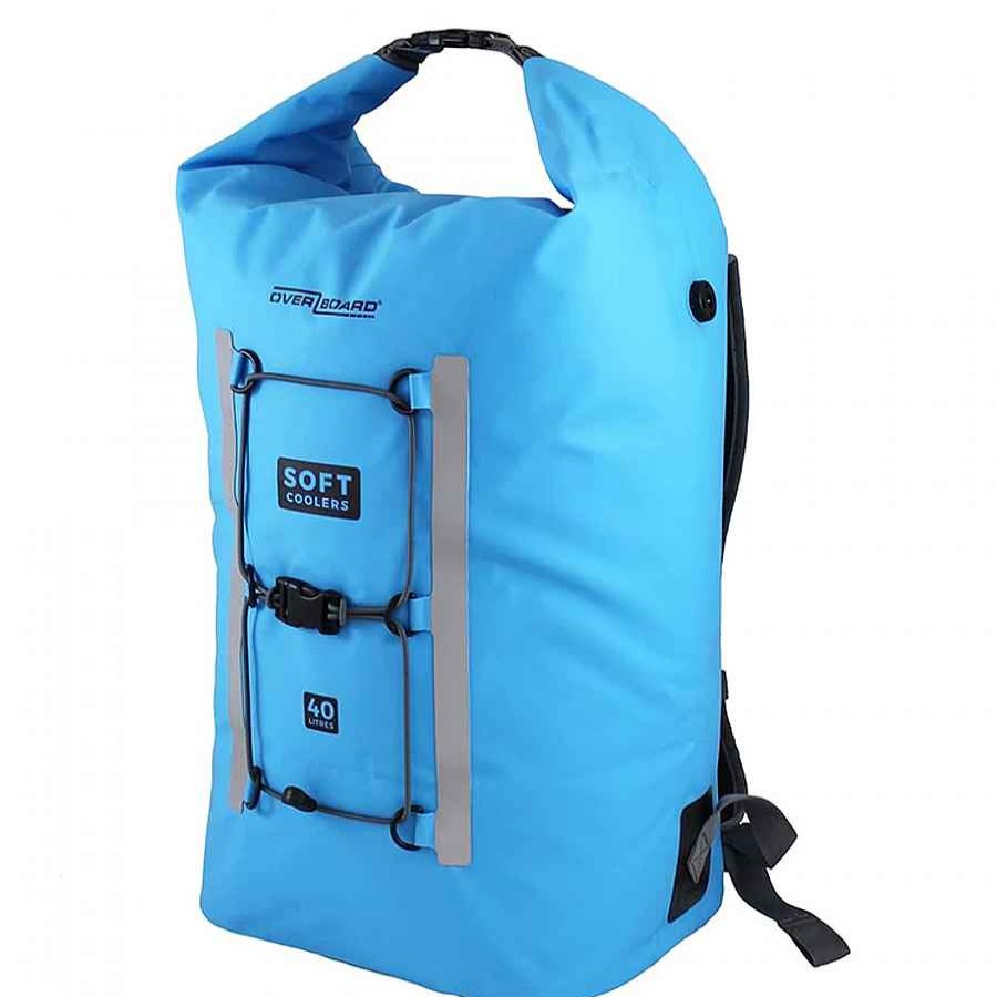 Backpacks Overboard | Overboard Soft Cooler Backpack 40 Litres Blue