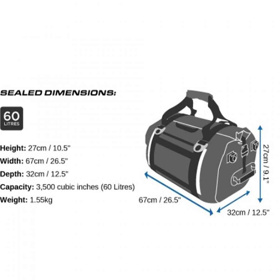 Duffel Bags Overboard | Overboard Waterproof Duffel Pro Bag 60 Lit Yellow